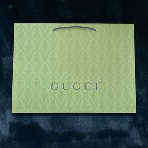 Gucci shopping gift bag